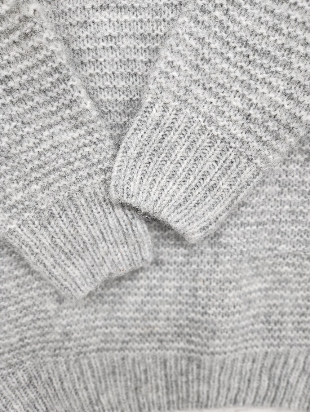 Big Water Blue Sky Fuzzy Wool Blend Crewneck Tunic Sweater Size Small Cozy Soft - Picture 10 of 13